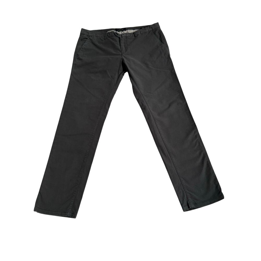 Scotch & Soda Pants Men's 36/31 Mott Chino Slim Straight Gray